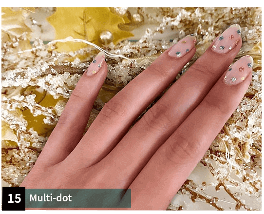 Conoce cómo realizar el estilo multi dot en uñas con Aprende Institute