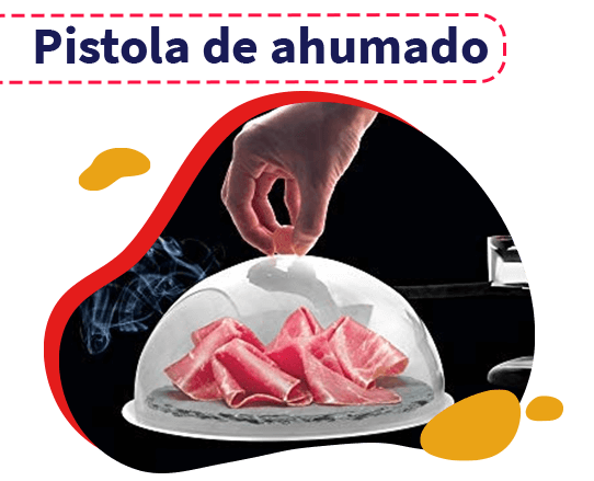 jamon ahumado dentro de una refractárea