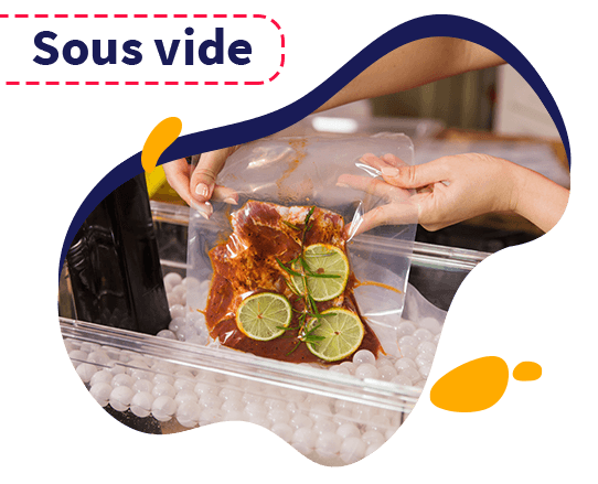 dulce dentro de una bolsa ziploc y limon