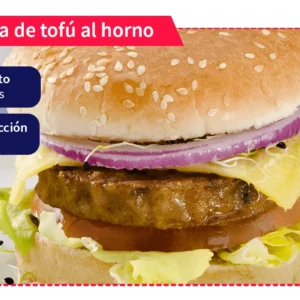 receta de hamburguesa de tofu al horno