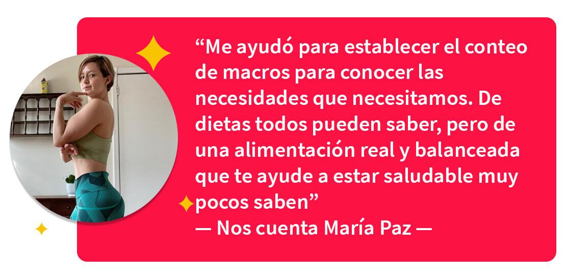 María Paz narra como el programa de nutrición de Aprende Institute le ayudó a entender e implementar nuevos métodos a su vida