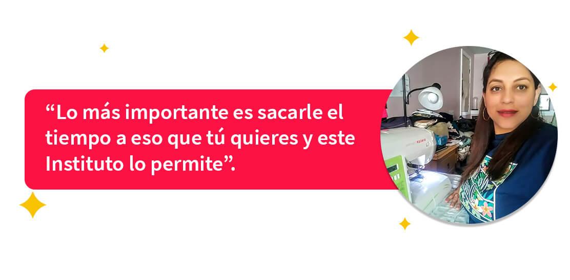 Mónica narra que lo más importante es motivarse todos los días