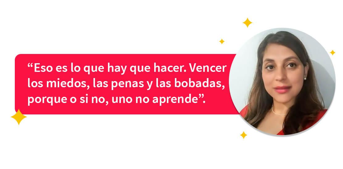 testimonio de Mónica Oviedo sobre lo que Aprende Institute aportó a su vida