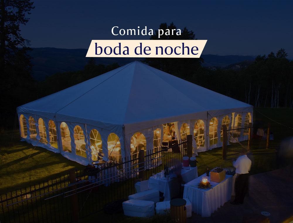 comidas-para-boda-de-noche