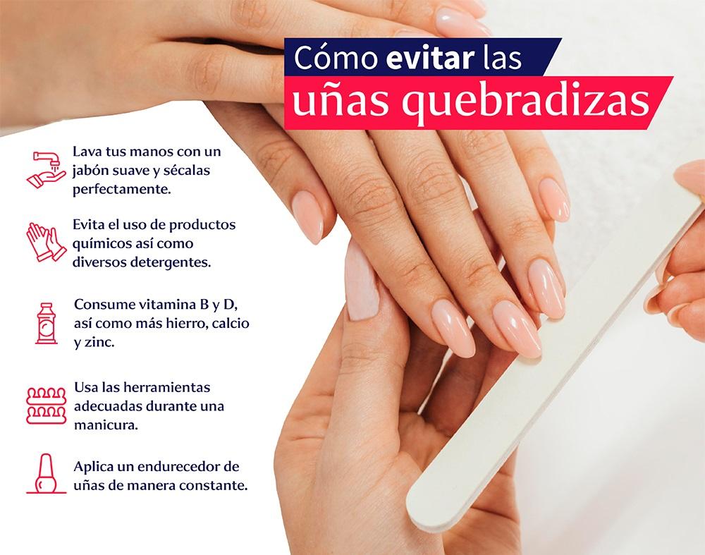 como evitar las uñas quebradizas