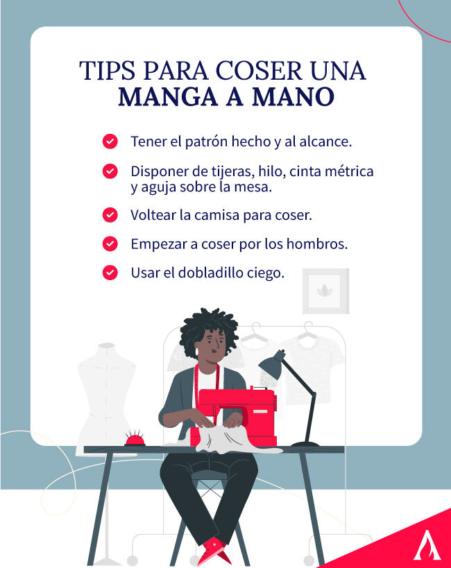 tips-para-coser-una-manga-a-mano