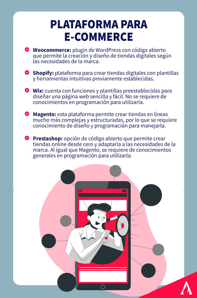 diferentes plataformas ecommerce y sus ventajas