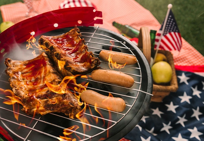 parrillada al aire libre