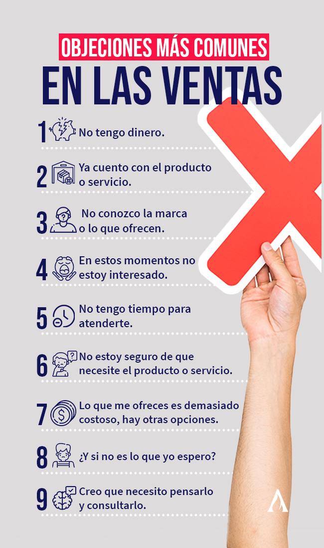 objeciones mas comunes en las ventas