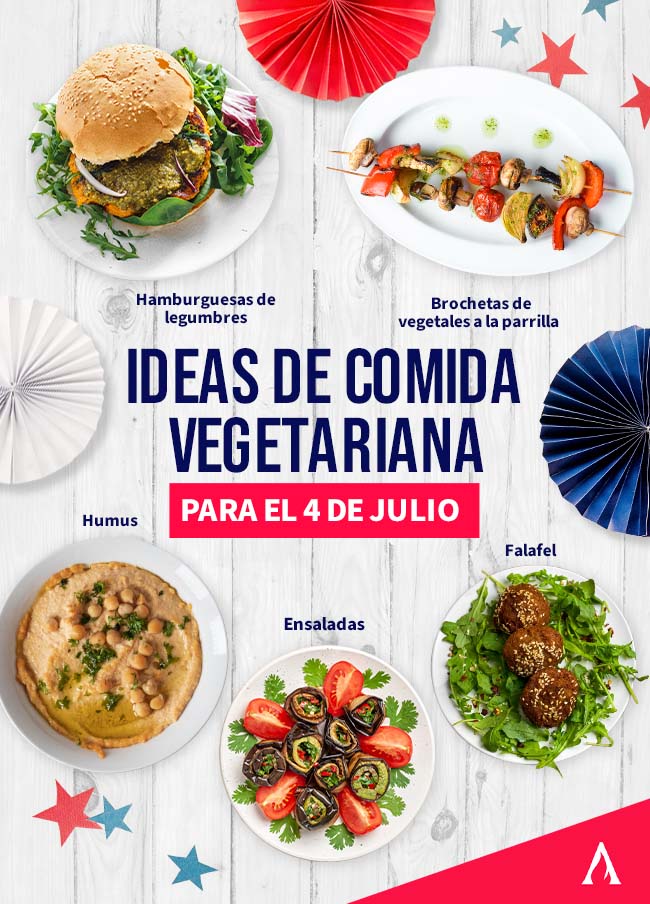 comida vegetariana para el dia de la independencia