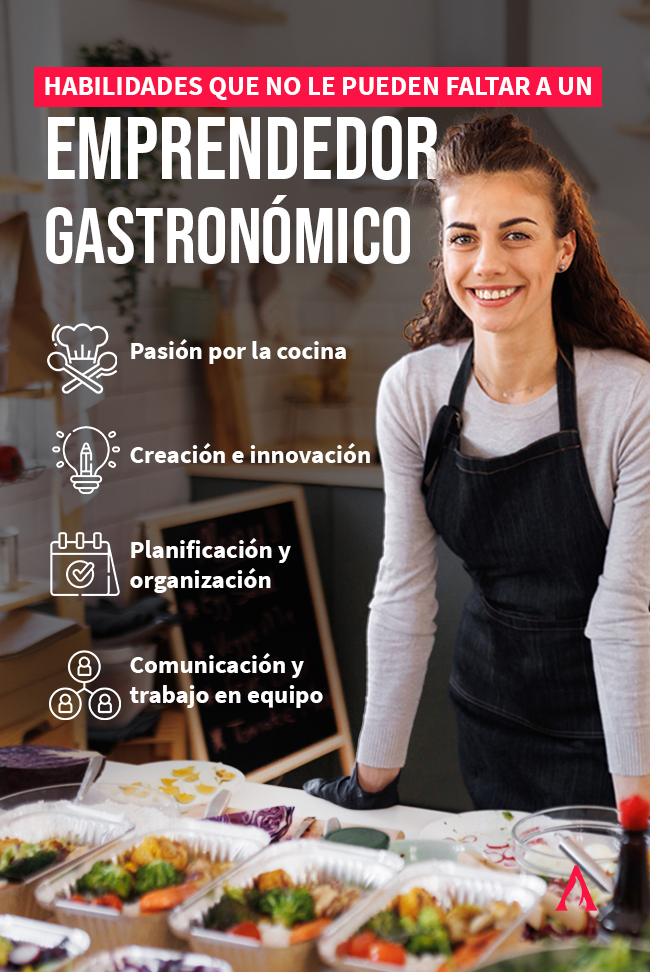 habilidades que no le pueden faltar a un emprendedor gastronomico