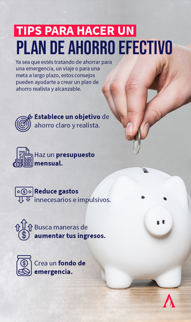 consejos para crear un plan de ahorro efectivo