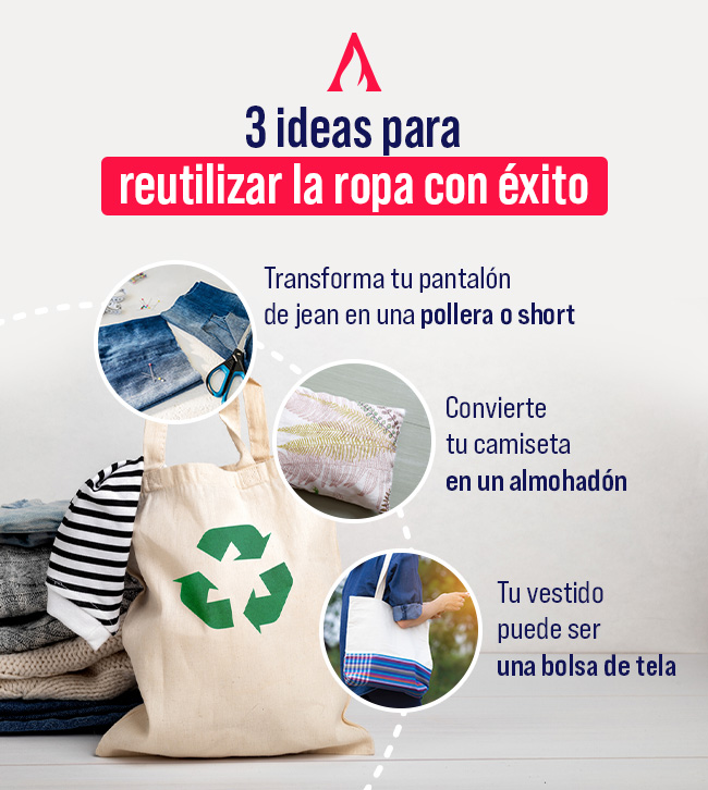 ideas para reutilizar ropa vieja