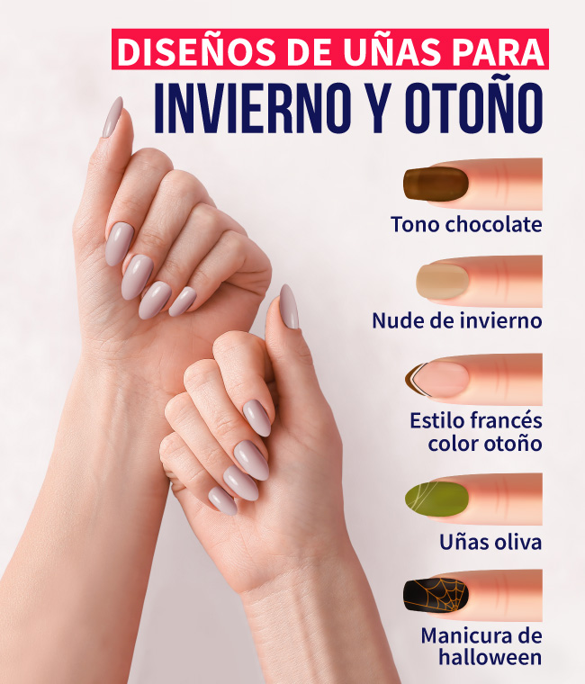 tendencias de uñas para otoño invierno